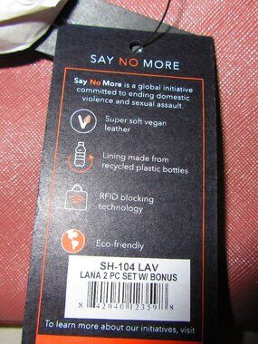 2pc Brand New Purse set Mona B handbag
